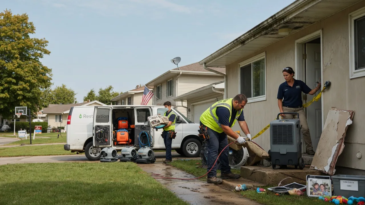 Water Damage Restoration in Wiconisco, PA near me